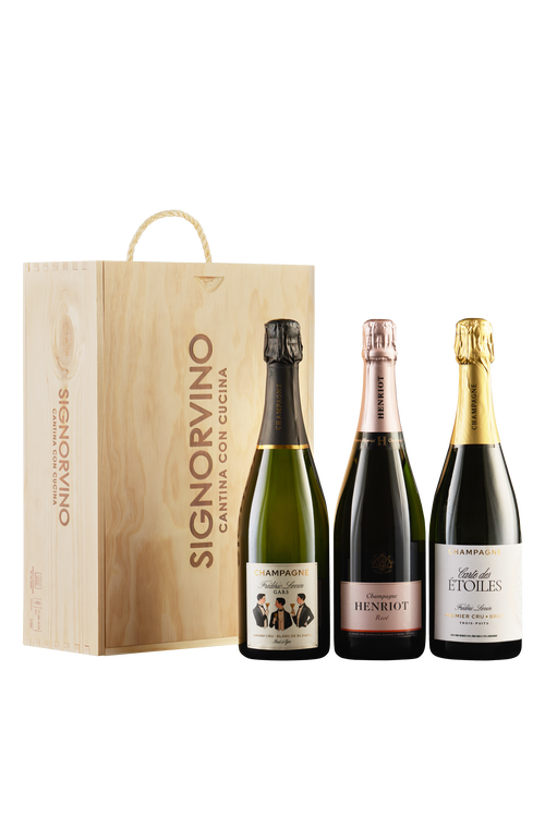 Wine Box Tris di Champagne