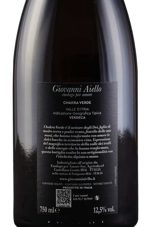 Puglia Verdeca Val d'Itria Chakra Verde
