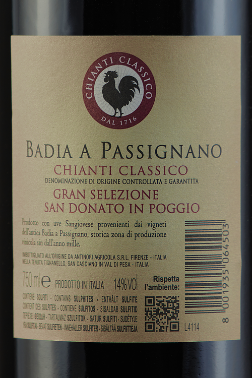 Chianti Classico Riserva Badia a Passignano