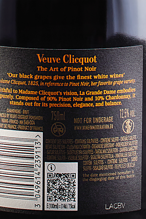 Champagne Brut La Grande Dame