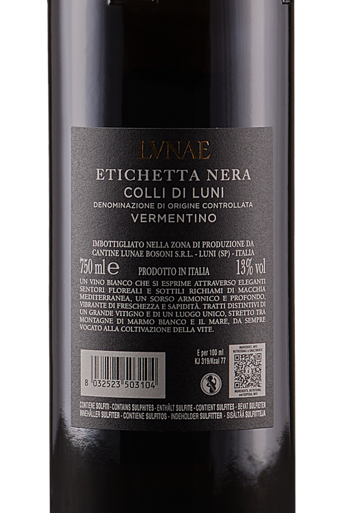 Colli di Luni Vermentino Etichetta Nera