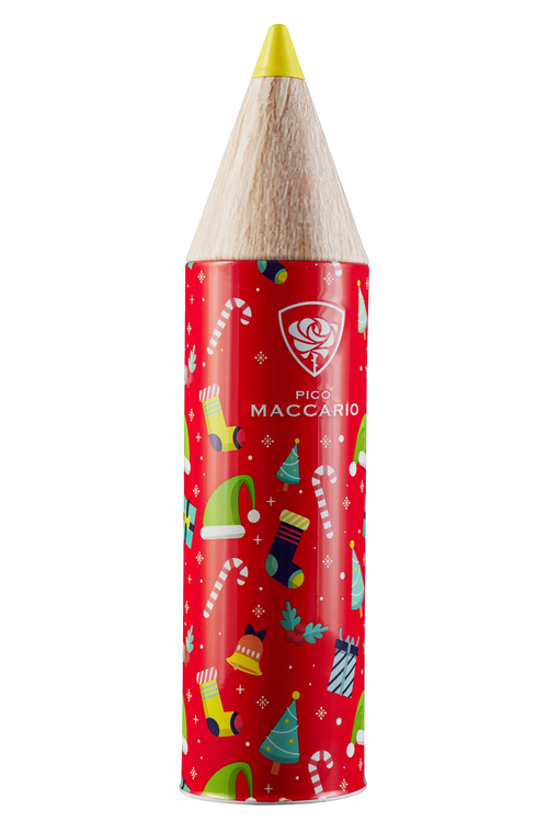 Scatola matita versione Natale in latta Pico Maccario