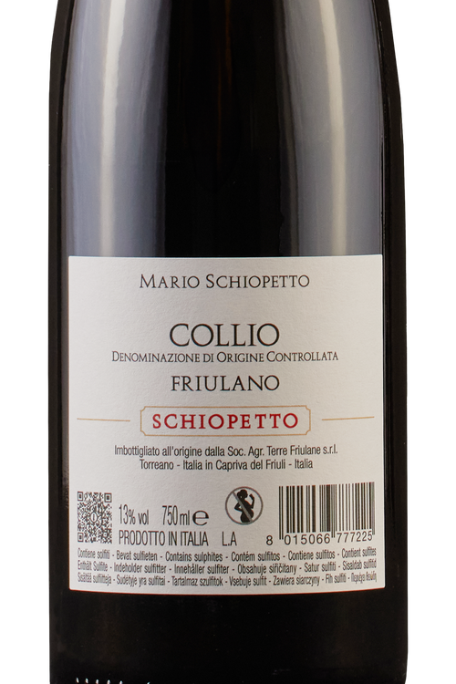 Collio Friulano Mario Schiopetto