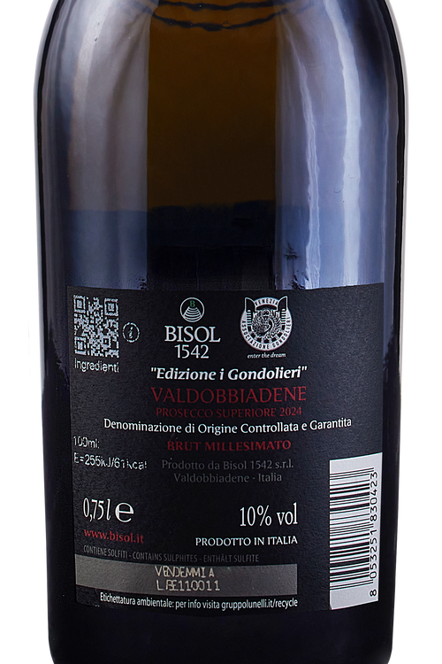 Prosecco Valdobbiadene Superiore Gondolieri
