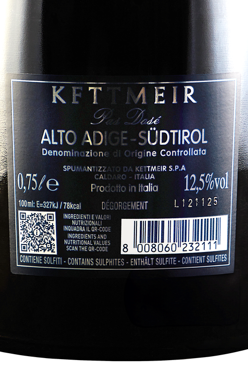 Alto Adige Pas Dos&eacute; Metodo Classico