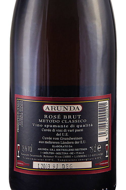 Alto Adige Brut Rosé Metodo Classico Reiterer & Reiterer