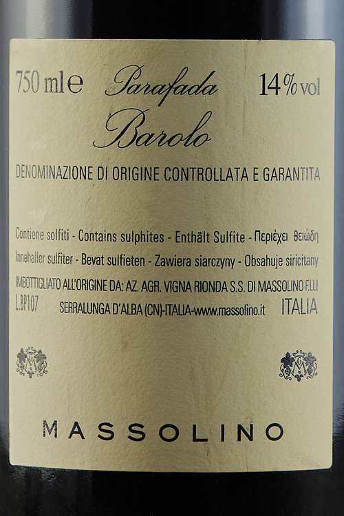 Barolo Parafada
