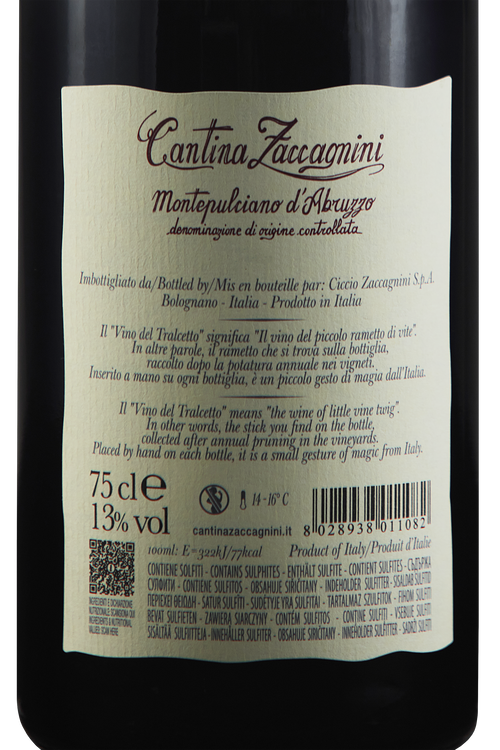 Montepulciano d'Abruzzo Tralcetto