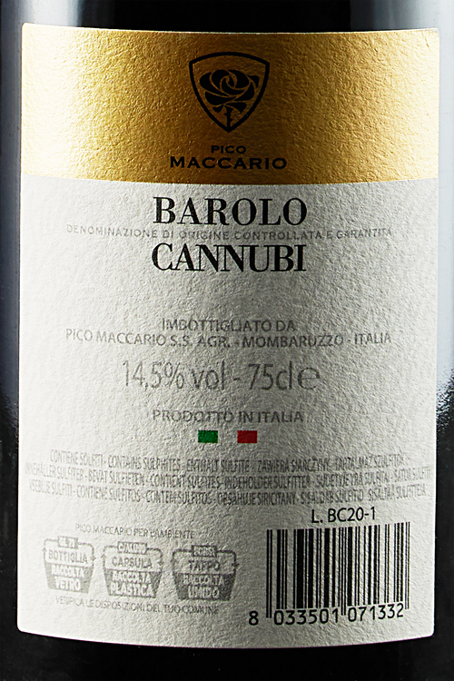 Barolo Cannubi