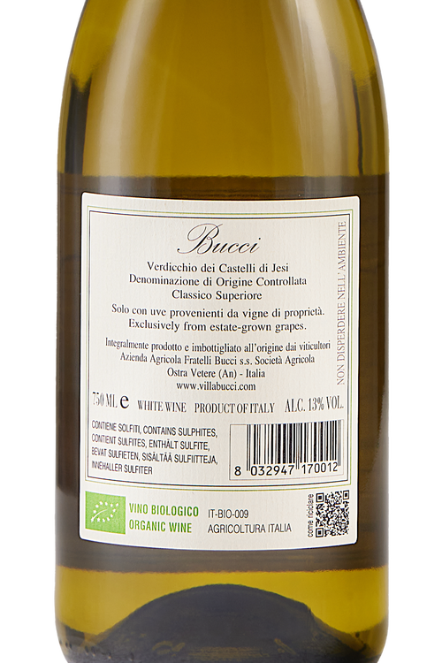 Verdicchio dei Castelli di Jesi Classico Superiore Bio