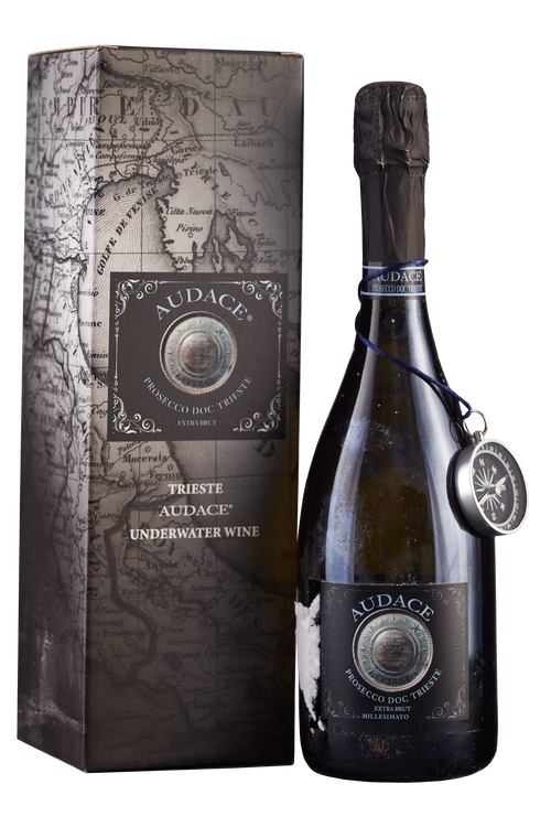 Prosecco Trieste Extra Brut Audace Underwater