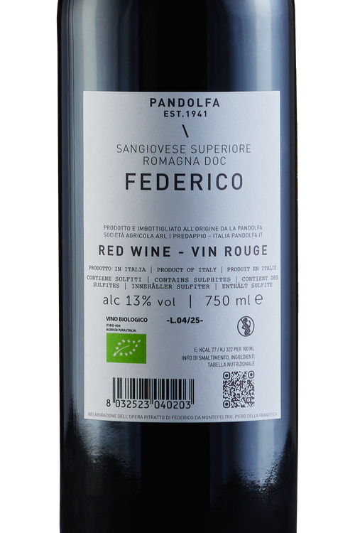 Sangiovese di Romagna Superiore Federico Bio