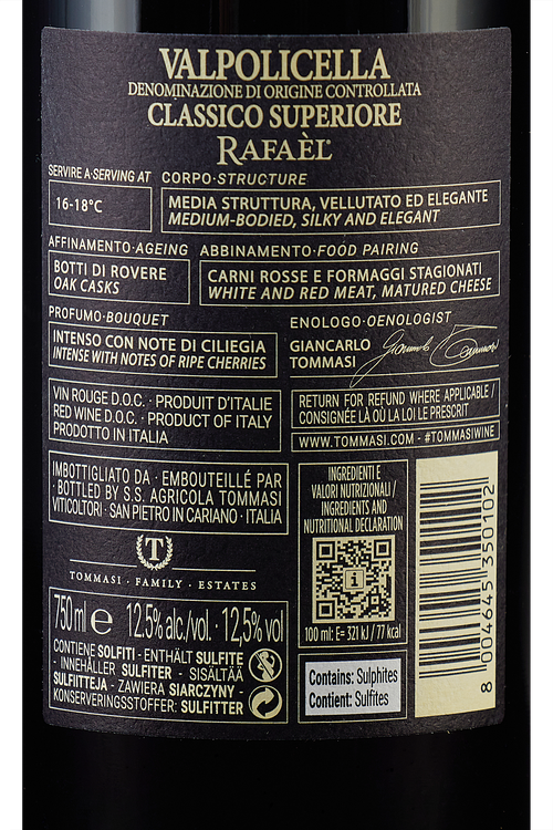 Valpolicella Classico Superiore Rafael