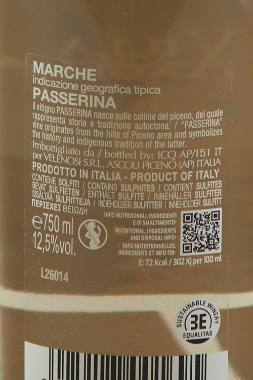 Marche Passerina Villa Angela