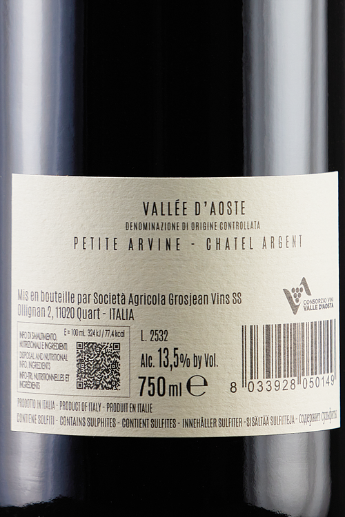 Petite Arvine Chatel Argent