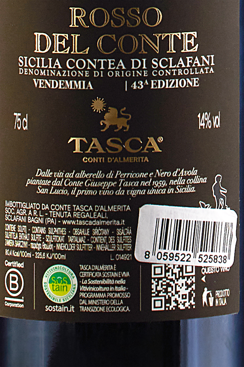 Contea di Scalfani Rosso