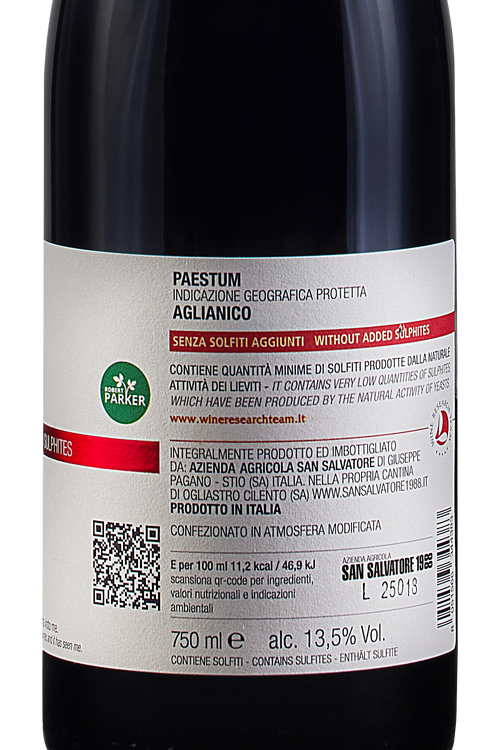 Paestum Aglianico Corleto