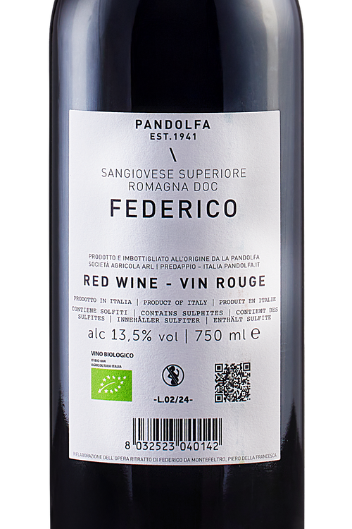 Sangiovese di Romagna Superiore Federico bio