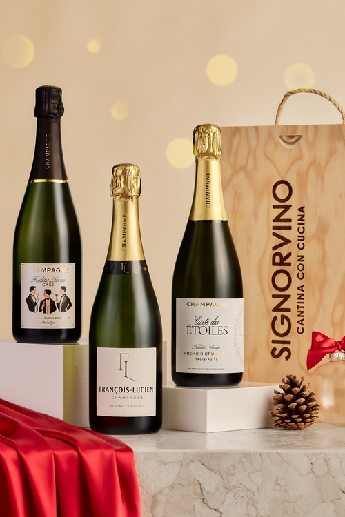 Wine Box Tris di Champagne