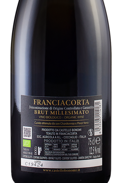 Franciacorta Brut Cruperdu bio