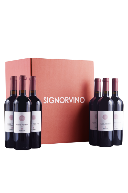 Confezione 6 bottiglie Veneto Rosso Le Pezze