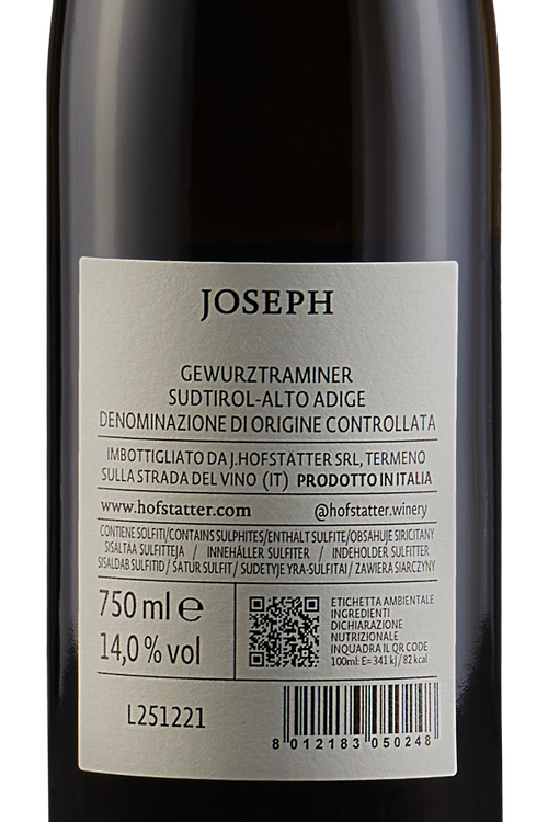Alto Adige Gewürztraminer Joseph