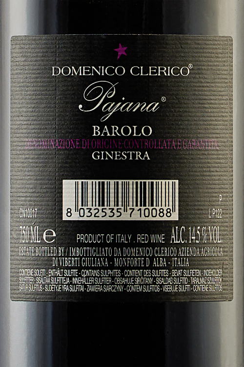 Barolo Ginestra Pajana