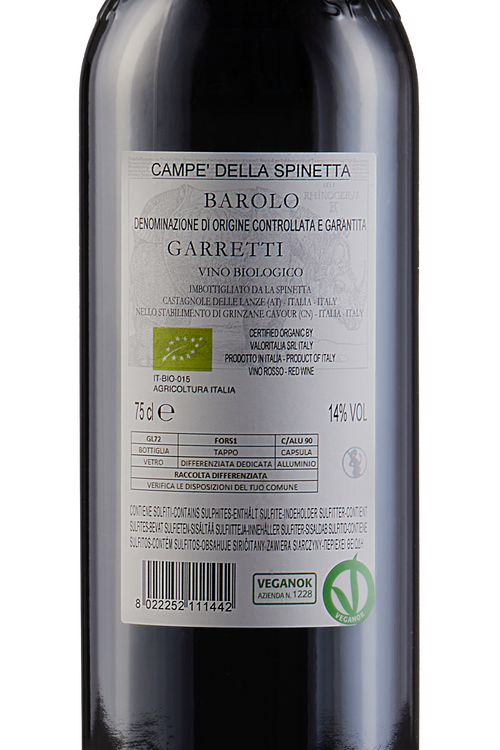 Barolo Garretti Bio