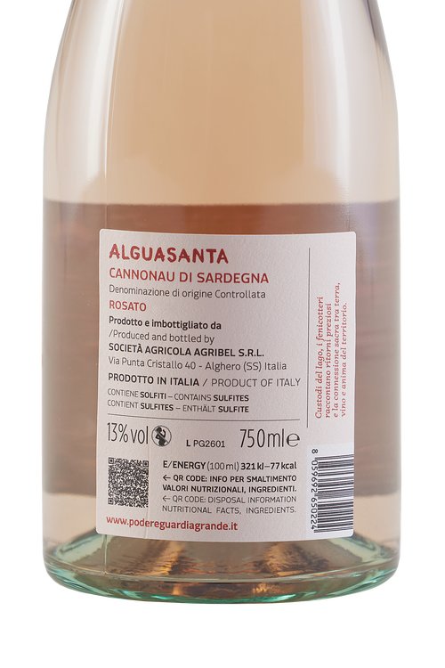 Cannounau Di Sardegna Rosato Alguasanta