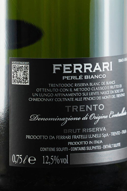 Trento Brut Riserva Perl&egrave; Bianco