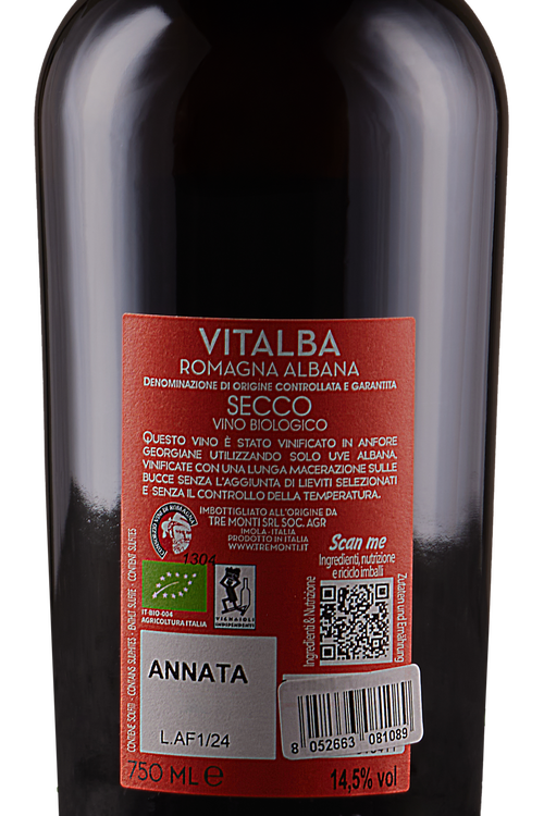 Romagna Albana Secca Vitalba bio