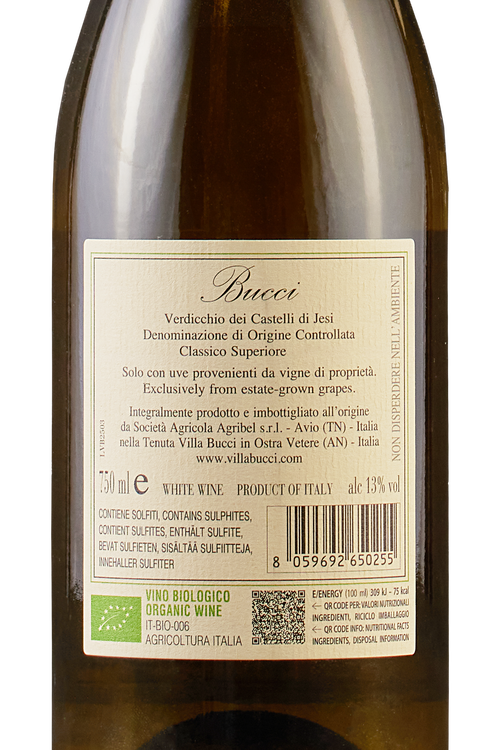 Verdicchio dei Castelli di Jesi Classico Superiore Bio