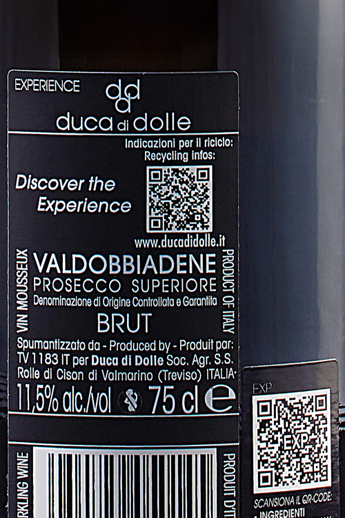Prosecco Valdobbiadene Superiore Brut Experience