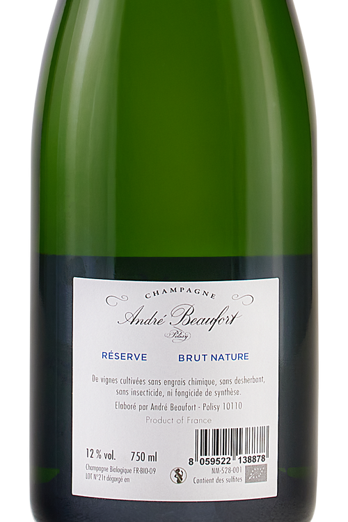 Champagne Brut Resérve Polisy bio