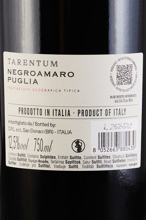 Puglia Negroamaro Tarentum