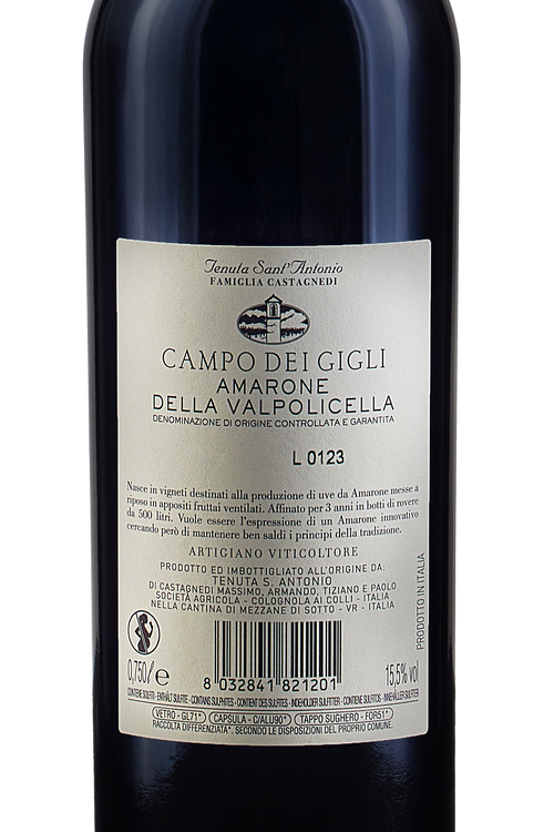 Amarone Della Valpolicella Campo Dei Gigli