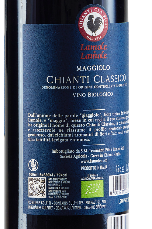 Chianti Classico Etichetta Blu Bio