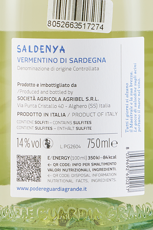 Vermentino Di Sardegna Saldenya