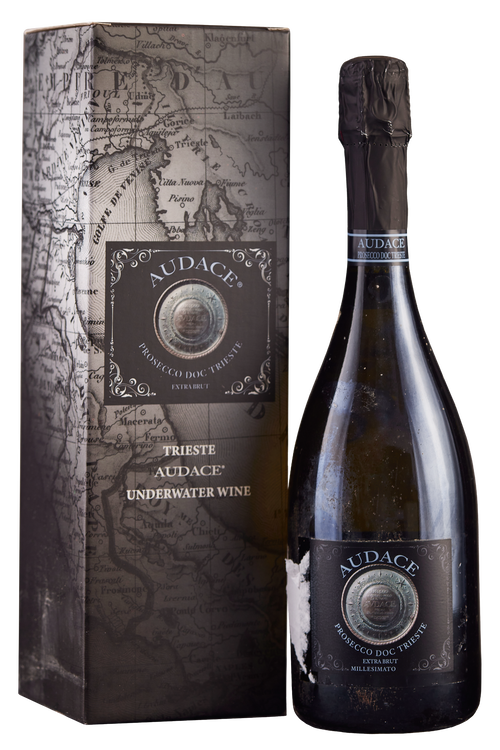 Prosecco Trieste Extra Brut Audace Underwater
