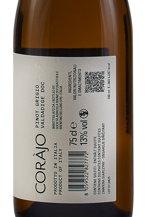 Valdadige Pinot Grigio Corajo
