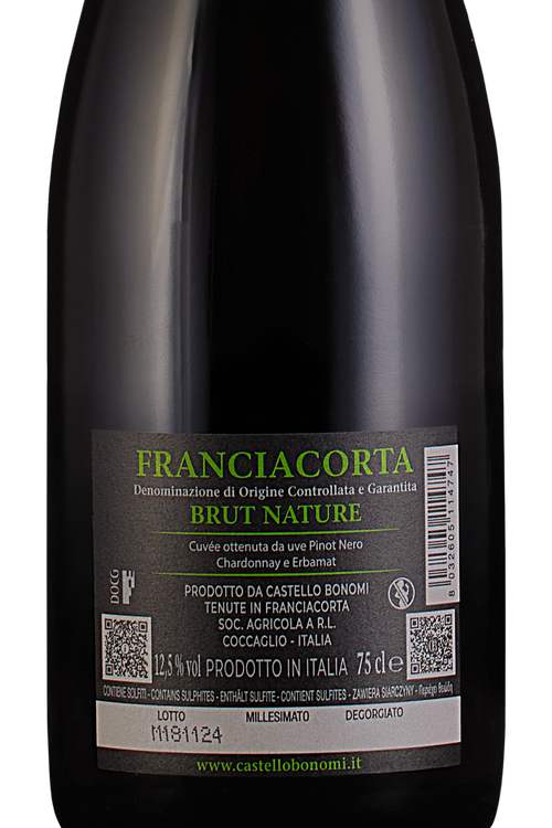 Franciacorta Brut Nature Cuvée 1564