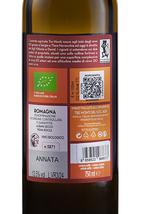 Romagna Albana Secca Vigna Rocca Bio