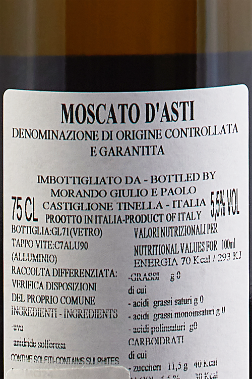 Moscato d'Asti Bricco del Sole