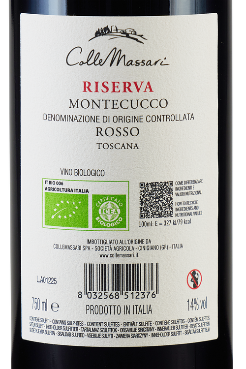 Montecucco Rosso Riserva Bio