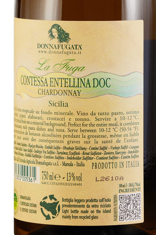Contessa Entellina Chardonnay La Fuga
