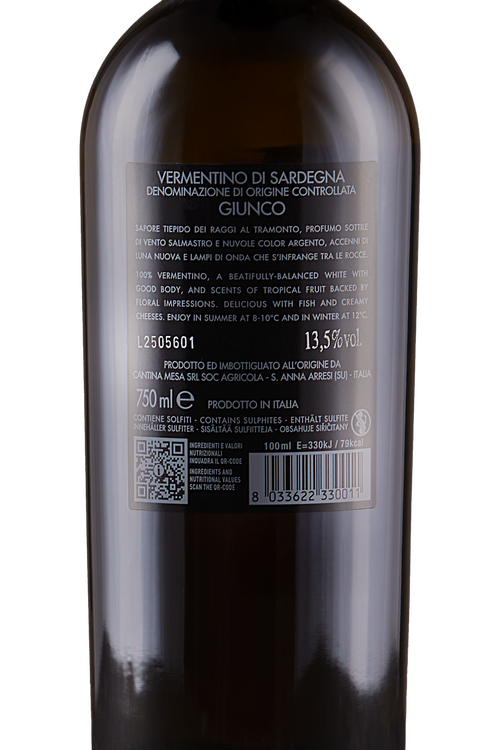 Vermentino di Sardegna Giunco
