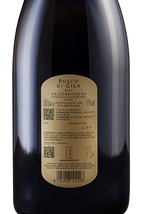Prosecco Valdobbiadene Superiore Brut Bosco Di Gica