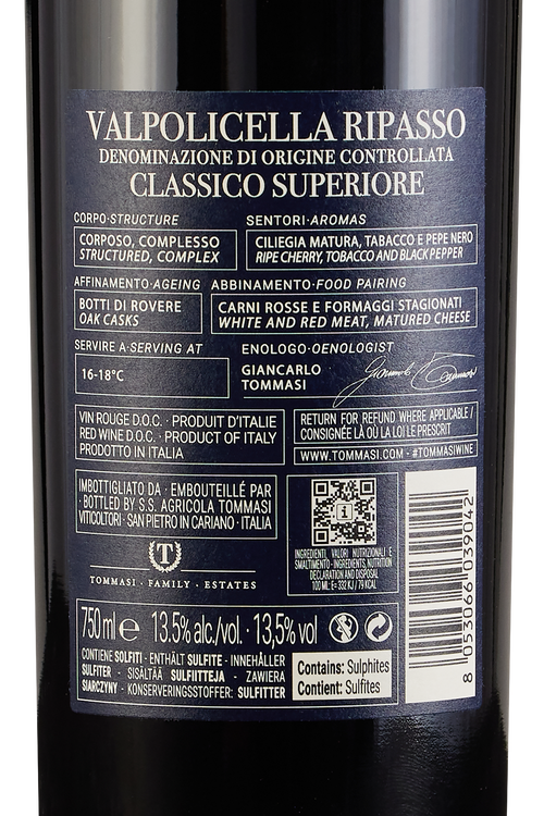 Valpolicella Ripasso Superiore