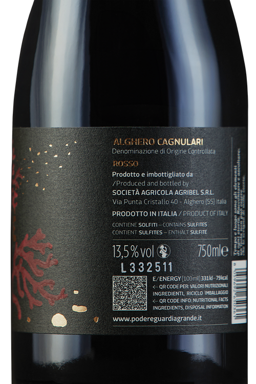 Alghero Cagnulari L'Algh&eacute;