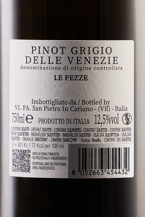 Delle Venezie Pinot Grigio Le Pezze
